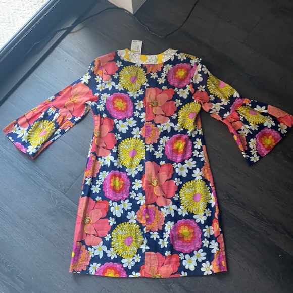 New with tags!    Trina Turk linen dress size 4 - Picture 4 of 8